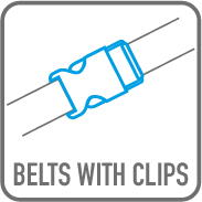 CINGHIA CON CLIPS